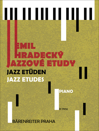Knjiga Jazzové etudy Emil Hradecký