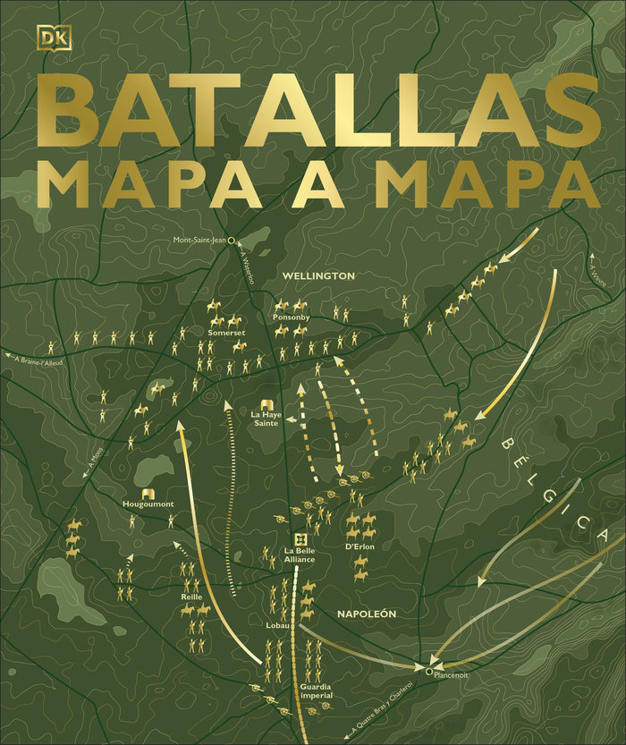 Kniha BATALLAS MAPA A MAPA DK