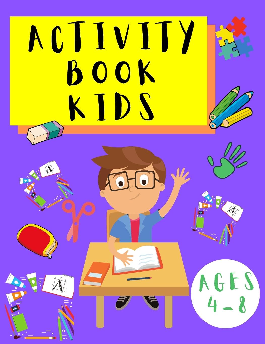 Kniha Activity Book Kids 4-8 