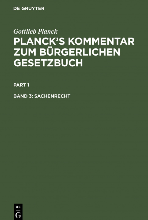 Book Sachenrecht 