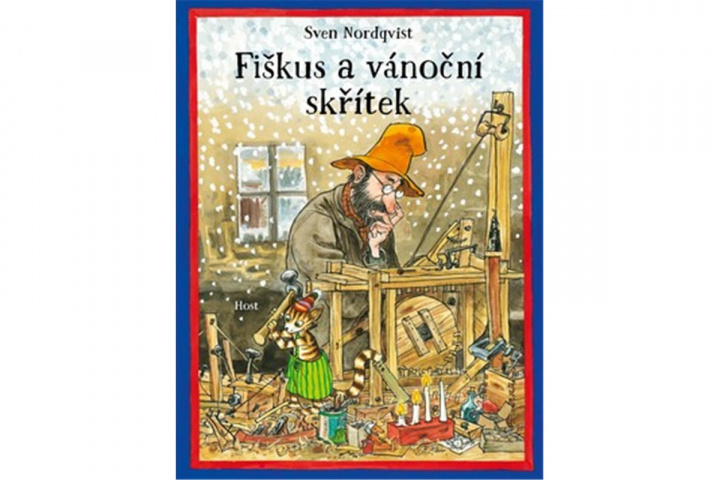 Book Fiškus a vánoční skřítek Sven Nordqvist