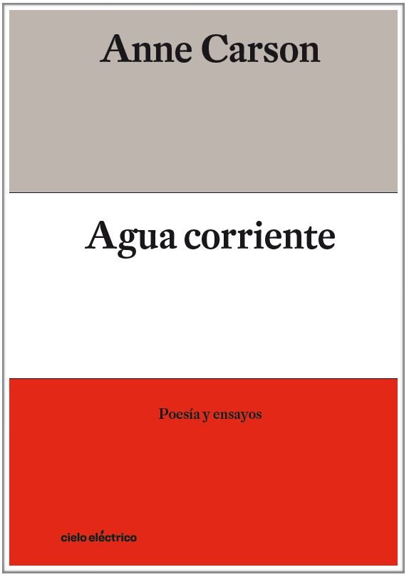 Libro AGUA CORRIENTE CARSON