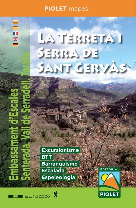 Kniha La Terreta i Serra de Sant Gervàs Piolet