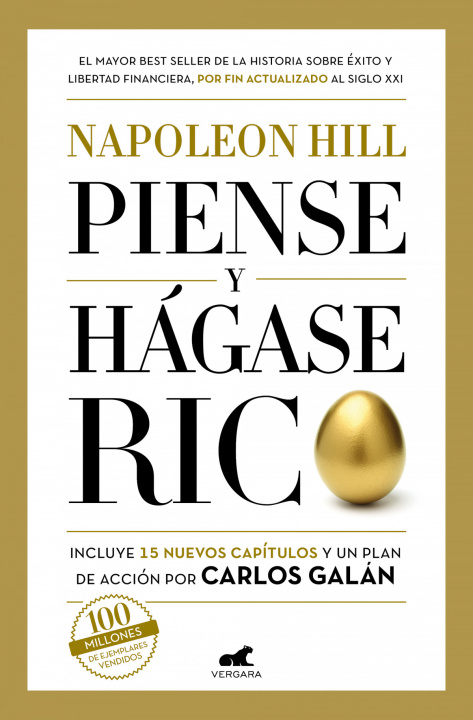 Kniha PIENSE Y HAGASE RICO HILL