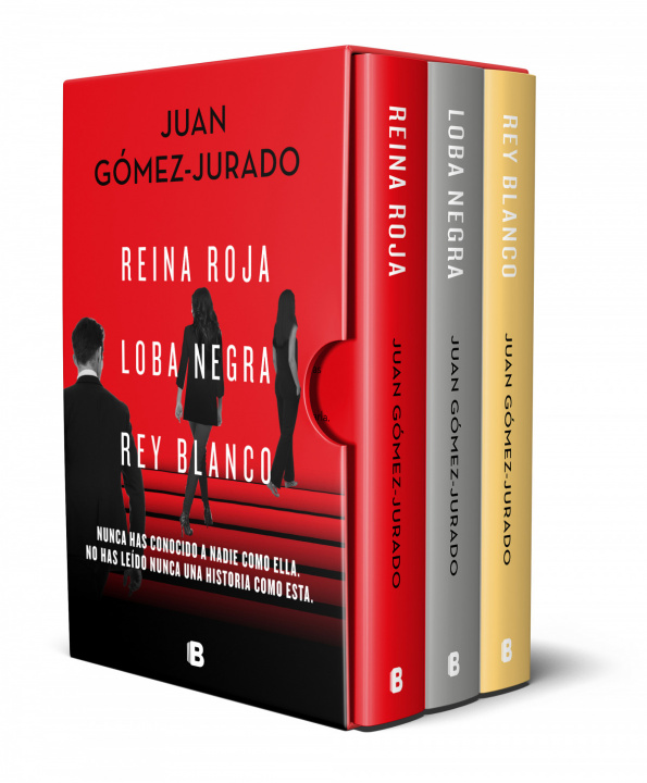 Könyv TRILOGIA REINA ROJA (EDICION PACK CON: REINA ROJA/LOBA NEGRA/REY BLANCO) GOMEZ-JURADO
