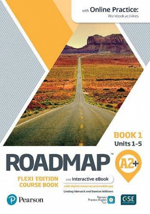 Carte Roadmap A2+ Flexi Edition Course Book 1 with eBook and Online Practice Access 