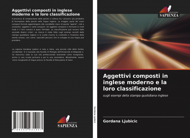 Książka Aggettivi composti in inglese moderno e la loro classificazione Gordana Ljubicic