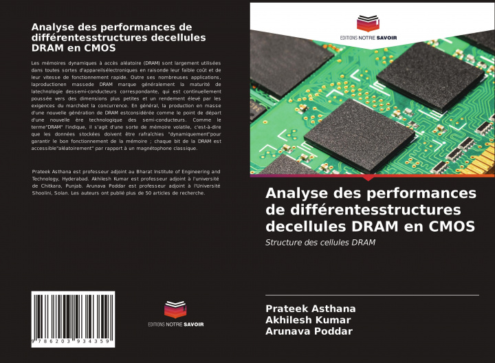 Carte Analyse des performances de différentesstructures decellules DRAM en CMOS Akhilesh Kumar