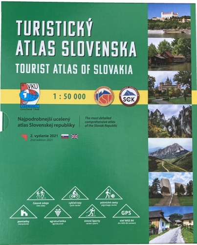 Prasa Turistický atlas Slovenska 1:50 000 