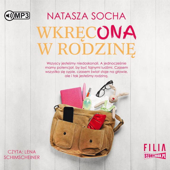 Kniha CD MP3 Wkręcona w rodzinę Natasza Socha