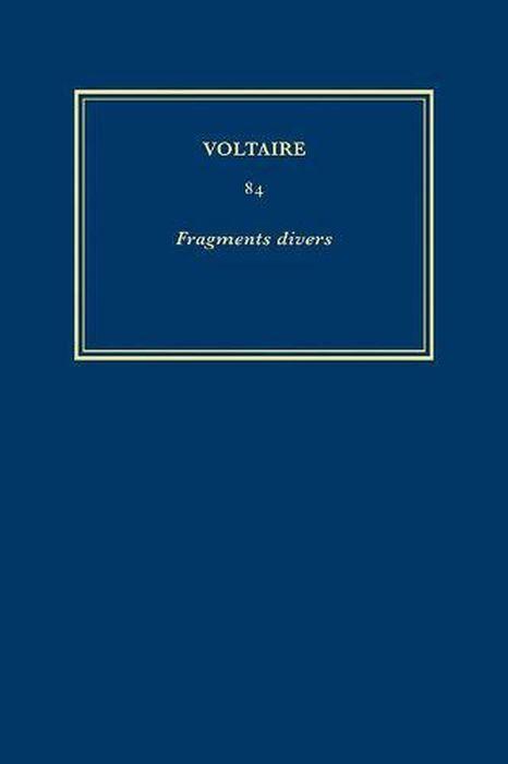 Carte Complete Works of Voltaire 84 Voltaire