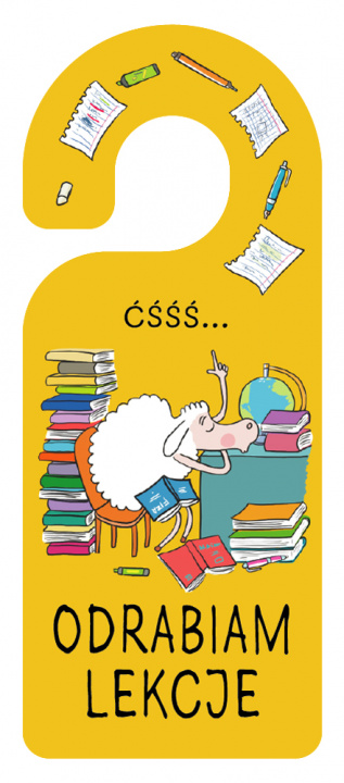 Buch Zawieszka na klamkę Odrabiam 