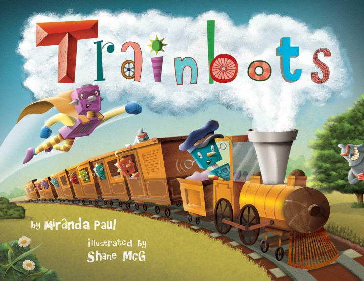 Knjiga Trainbots Paul