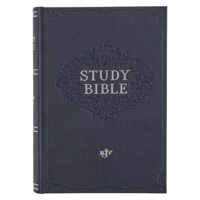 Книга KJV Study Bible, Standard Print Hardcover, King James Version Holy Bible, Black 