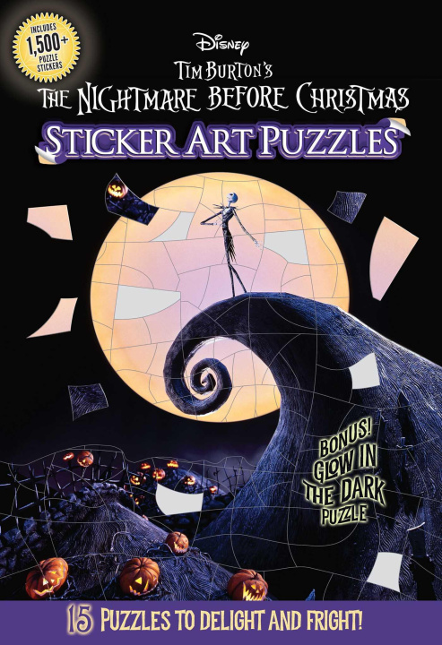 Könyv Disney Tim Burton's the Nightmare Before Christmas Sticker Art Puzzles 