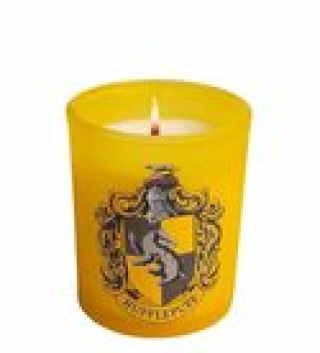 Knjiga Harry Potter: Hufflepuff Scented Glass Candle (8 oz) Insight Editions