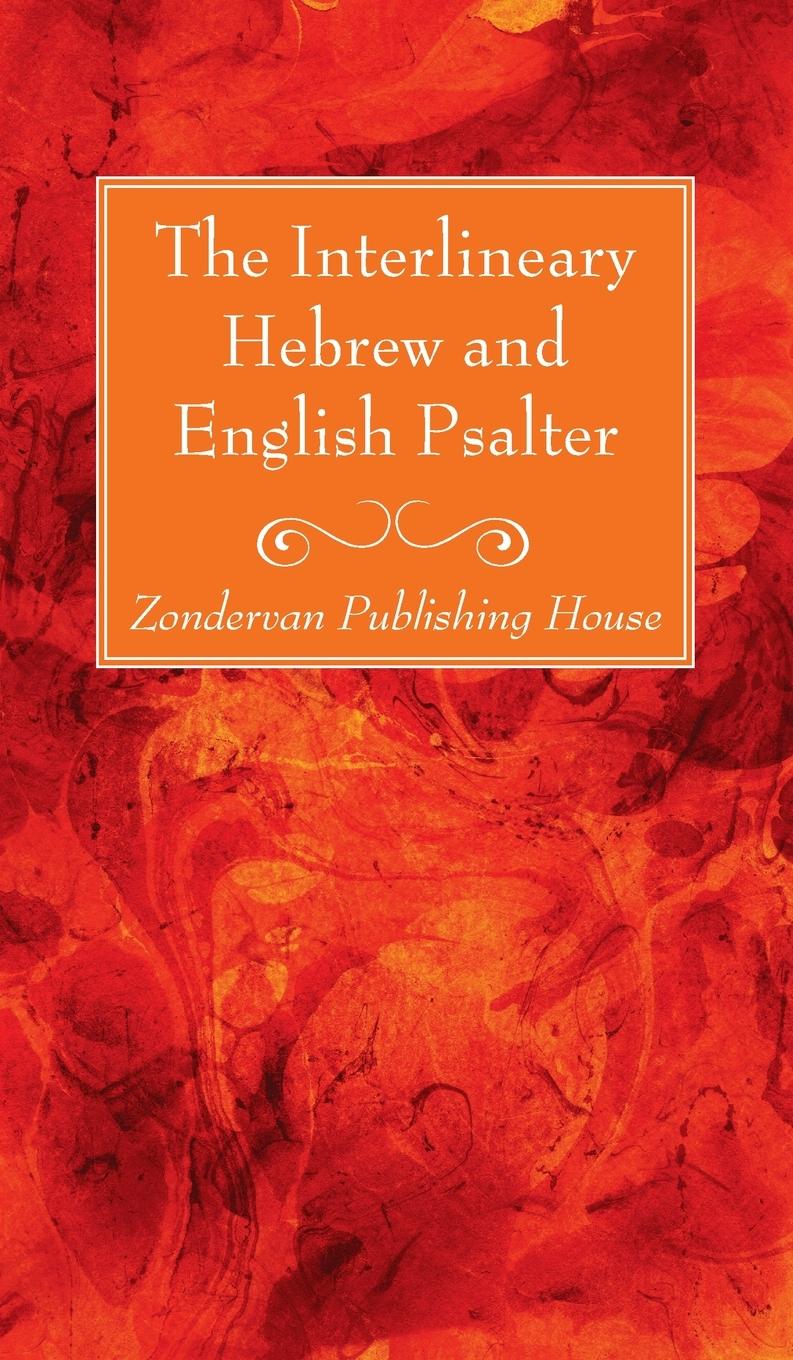 Book Interlineary Hebrew and English Psalter Zondervan Publishing House