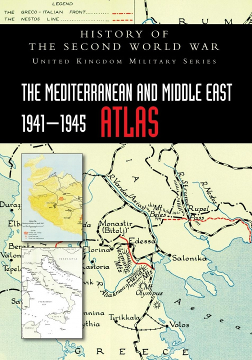 Carte Mediterranean and Middle East 1941-1945 Atlas 