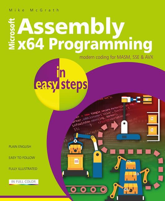 Kniha Assembly x64 Programming in easy steps 