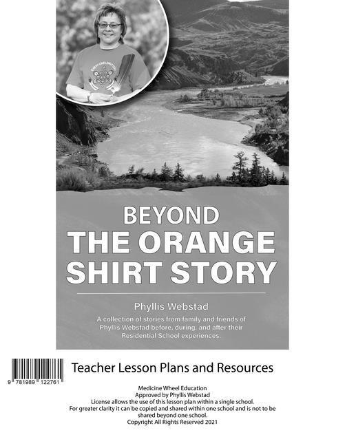Книга Beyond the Orange Shirt Story Teacher Lesson Plan 