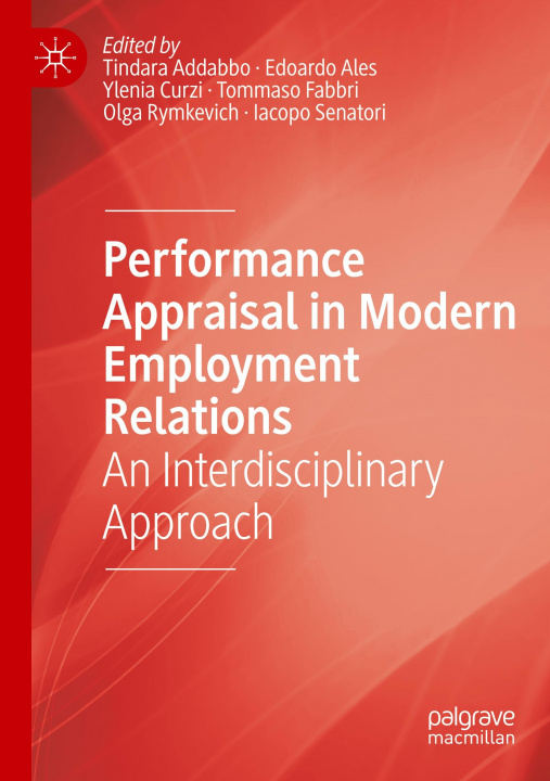 Knjiga Performance Appraisal in Modern Employment Relations Tindara Addabbo