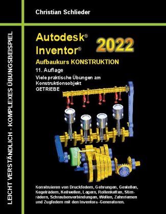 Book Autodesk Inventor 2022 - Aufbaukurs Konstruktion 