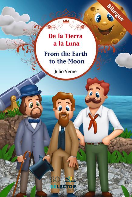 Book de la Tierra a la Luna (Bilingue) Julio Verne