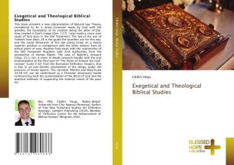 Könyv Exegetical and Theological Biblical Studies 