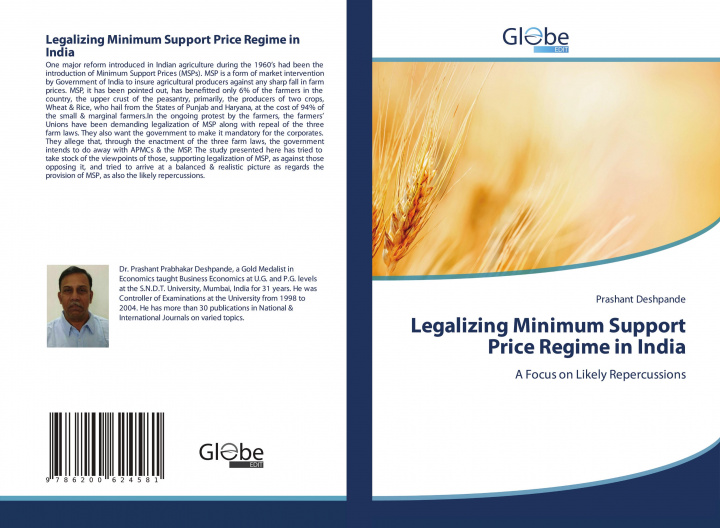 Book Legalizing Minimum Support Price Regime in India Prashant Deshpande