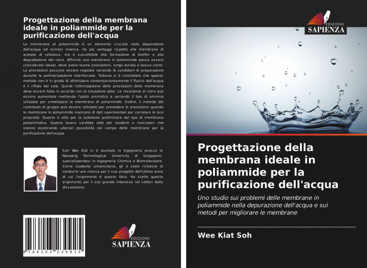 Kniha Progettazione della membrana ideale in poliammide per la purificazione dell'acqua 