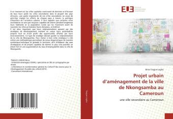 Book Projet urbain d'amenagement de la ville de Nkongsamba au Cameroun 