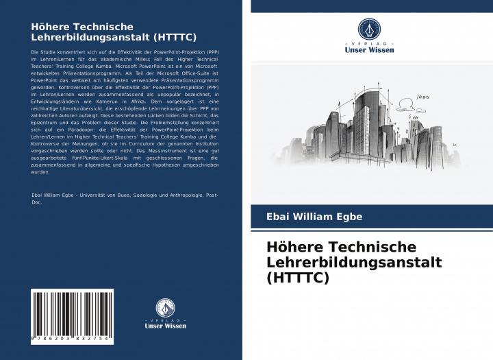 Book Höhere Technische Lehrerbildungsanstalt (HTTTC) Ebai William Egbe
