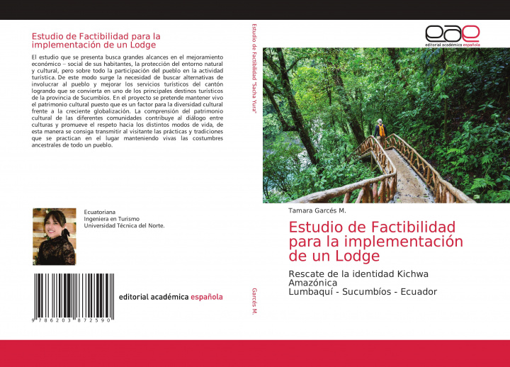 Knjiga Estudio de Factibilidad para la implementacion de un Lodge Tamara Garcés M.