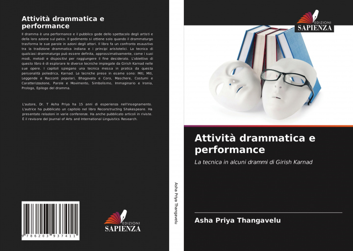 Knjiga Attivit? drammatica e performance Asha Priya Thangavelu