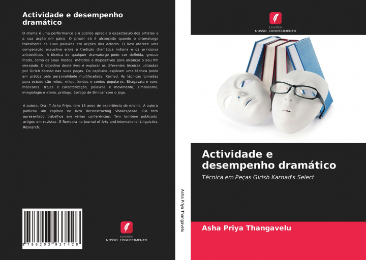 Knjiga Actividade e desempenho dramático Asha Priya Thangavelu