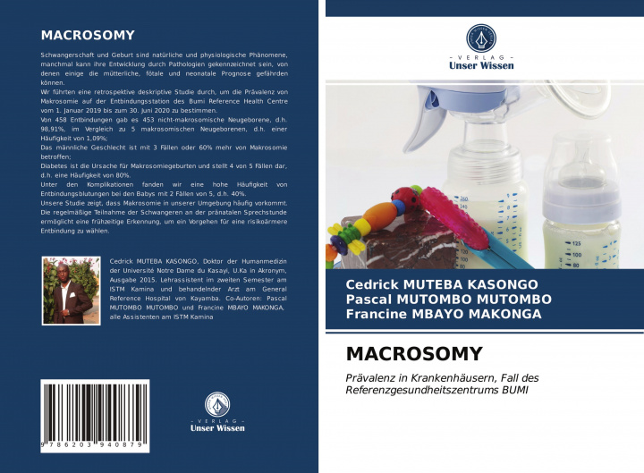 Book MACROSOMY Pascal Mutombo Mutombo