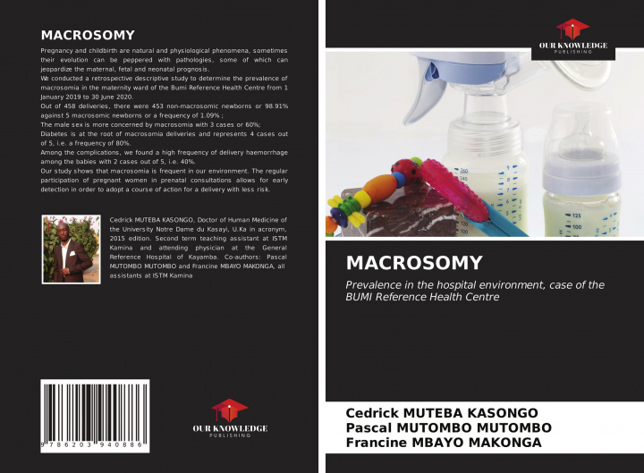Book MACROSOMY Pascal Mutombo Mutombo