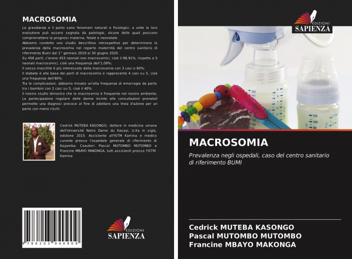 Knjiga MACROSOMIA Pascal Mutombo Mutombo
