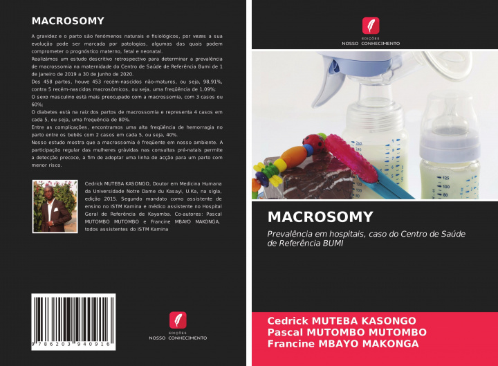 Libro MACROSOMY Pascal Mutombo Mutombo
