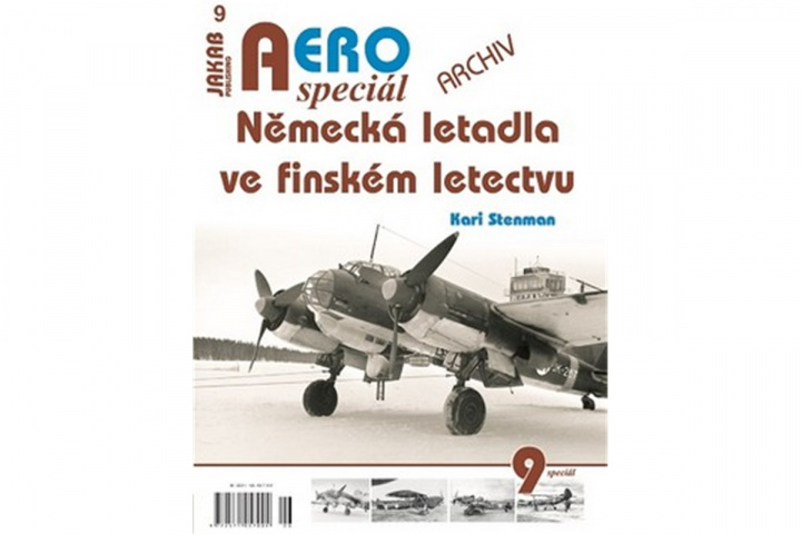 Kniha AEROspeciál č.9 - Německá letadla ve finském letectvu Kari Stenman