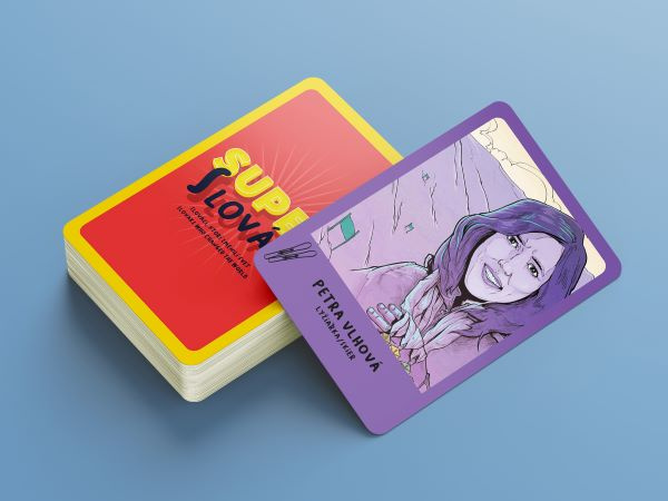 Kniha Super Slováci - hracie karty 
