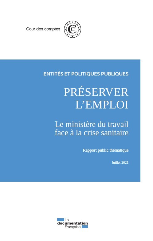Libro Préserver l'emploi COUR DES COMPTES