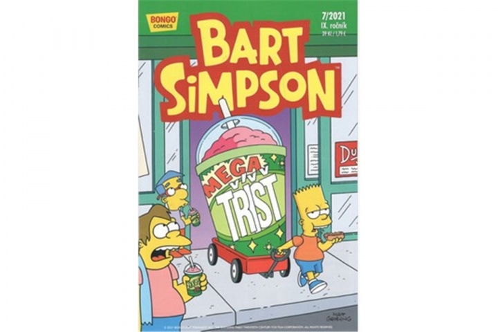 Knjiga Bart Simpson 7/2021 různí