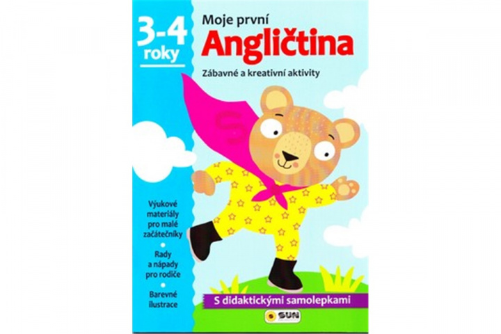 Kniha Moje první Angličtina 3-4 roky 