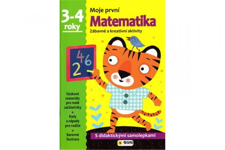 Könyv Moje první Matematika 3-4 roky 
