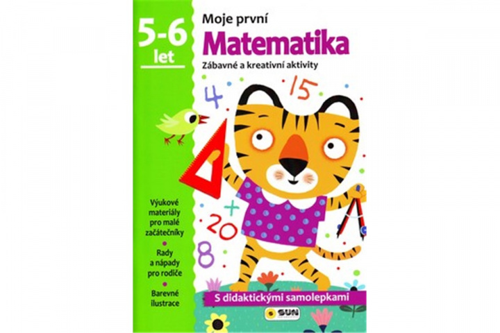 Книга Moje první Matematika 5-6 let 