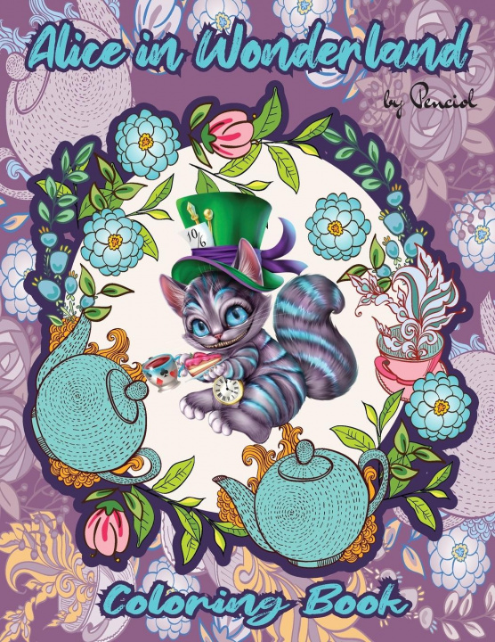 Carte Alice in Wonderland Coloring Book 