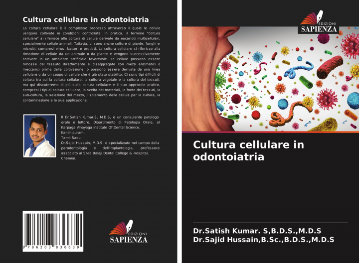 Kniha Cultura cellulare in odontoiatria B. Sc. Hussain