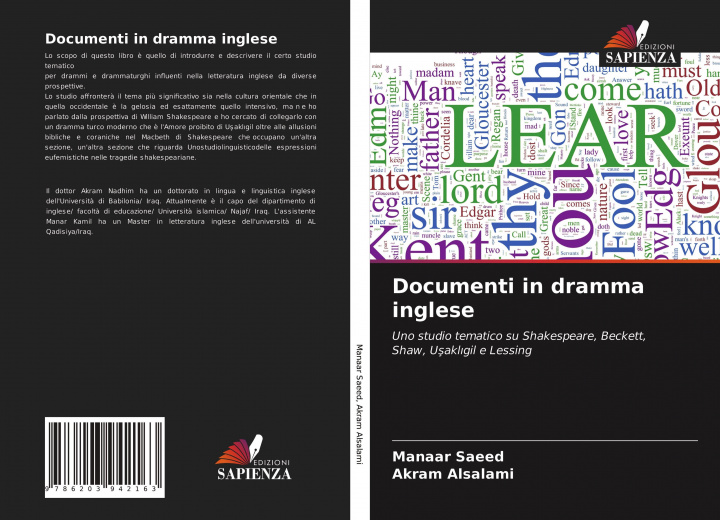 Knjiga Documenti in dramma inglese Akram Alsalami