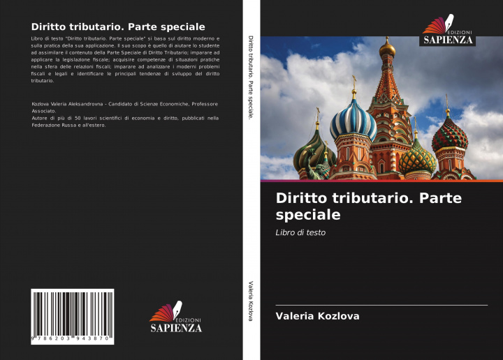 Knjiga Diritto tributario. Parte speciale Valeria Kozlova